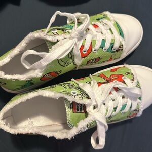 Grinch Shoes Size 10.5